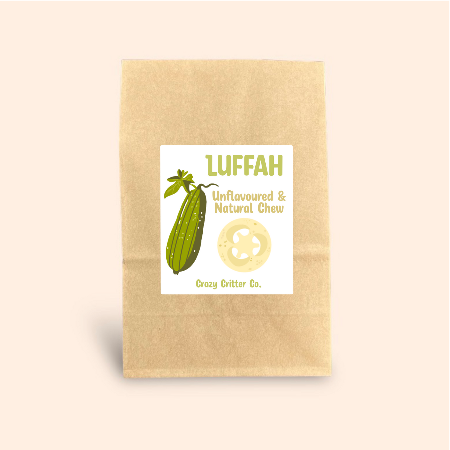 Natural Unflavoured Loofah Chew