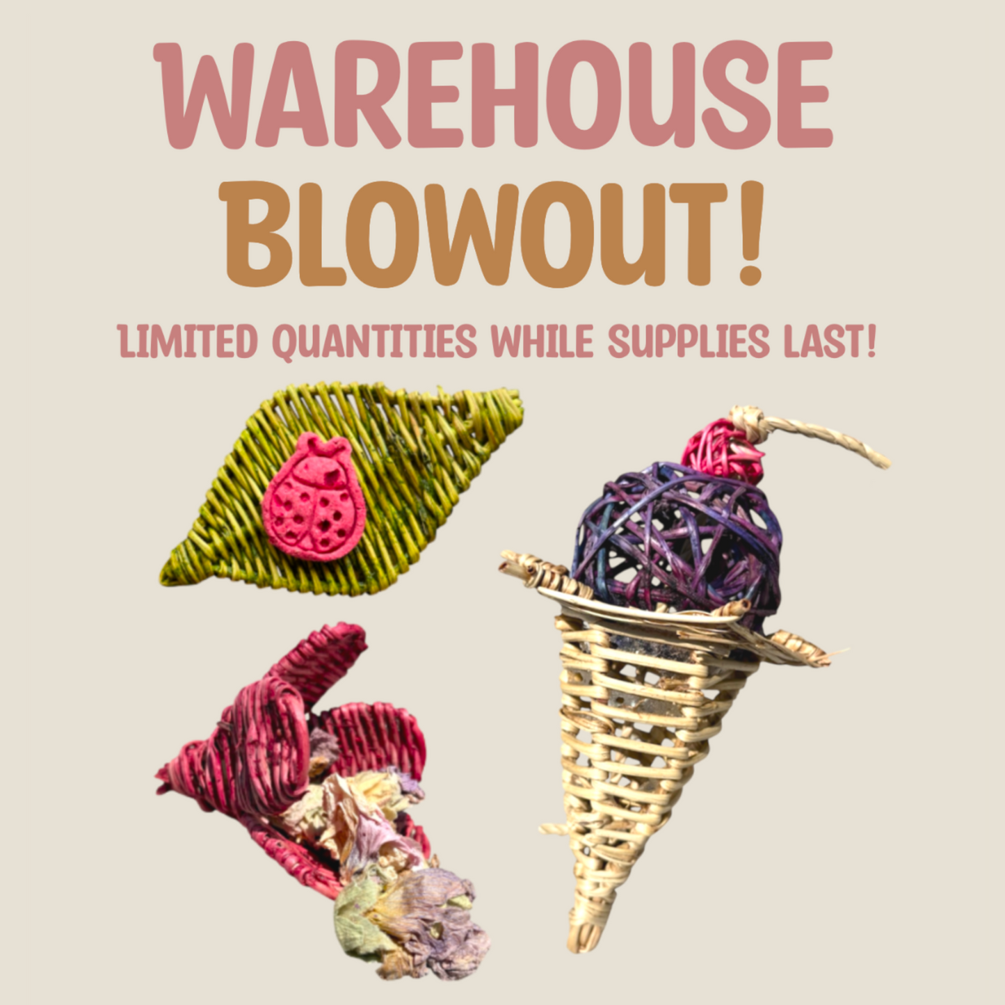 2025 Warehouse Blowout!