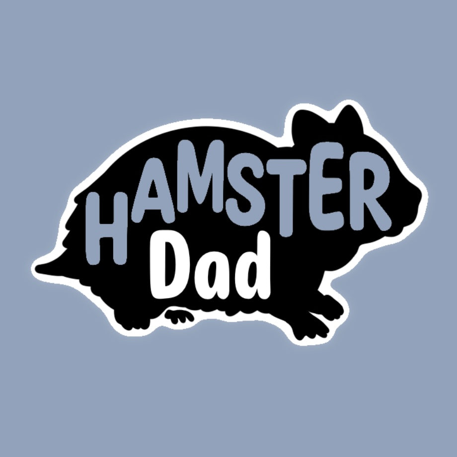 Hamster Mom / Dad Vinyl Stickers