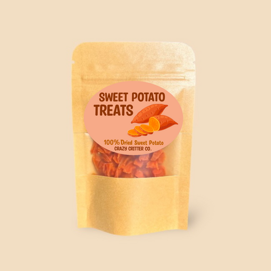 Sweet Potato Treats For Hamsters and Guinea Pigs
