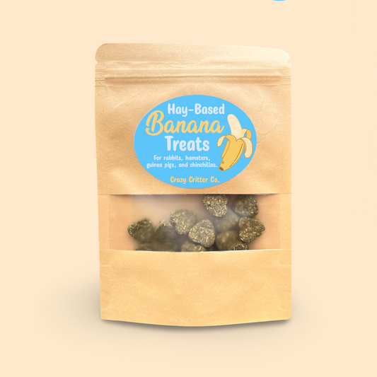 Banana Hay-Based Treats