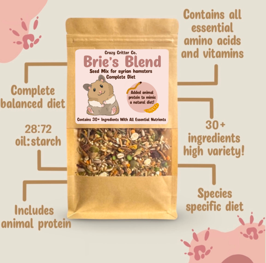 Brie's Blend - Syrian Hamster Diet