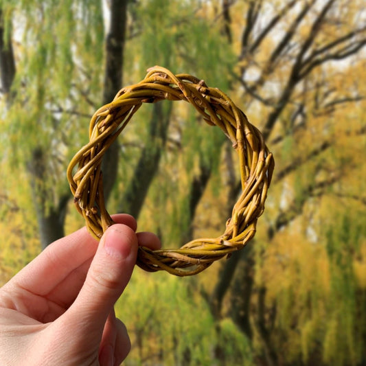 Willow ring vine chew toy for small pets. Safe chews for rabbits, guinea pigs, and all other small pets. 
