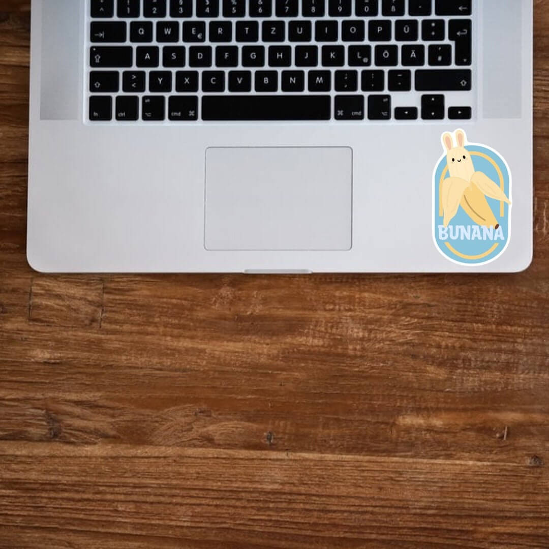 Bunta Sticker. Amazon Banana Pet Bunny Sticker Bunana Vinyl Decal